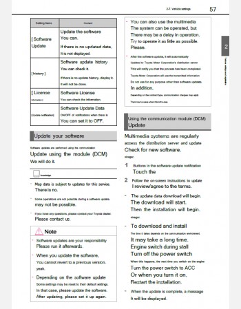 toyota rav4 2023-2024 navigation & multimedia system manual